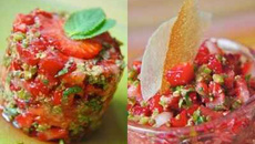 Tartare de fraises