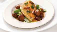 Suprême de pintade et marrons glacés au beurre AOP Charentes-Poitou Grand Fermage