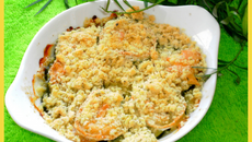 Crumble Courgette Chèvre