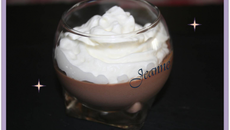 Panna cotta au chocolat de ma petite Manon