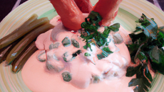 Aiguillettes de dinde à la crème