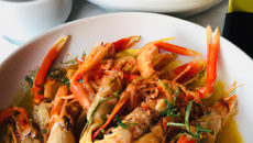 Ecrevisses à l'huile d'olive et au citron