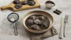 Raviolis sucrés poire/chocolat