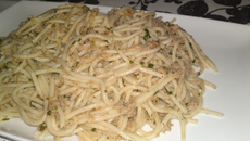 Spaghettis au thon