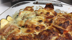 Gratin de courgettes à l'italienne