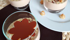Mousse au chocolat éclats de nougatine