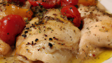 Poulet à la provencale