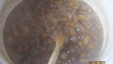 Confiture banane vanille et cassonade