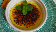 Crème brûlée au jasmin