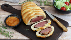 Pain brioché tressé au Magret de Canard