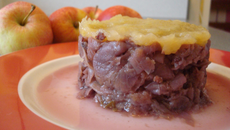 Chou rouge aux pommes