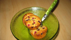 Petit gâteau aux fruits rouges et sirop d'agave sans gluten