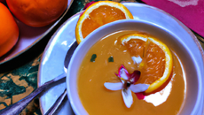 Soupe d'orange et badiane