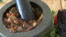 Sauce tomate au mortier