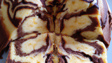 Gâteau marbré maison