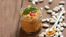 Houmous de Haricots Tarbais et poivron