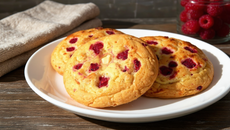 Cookies framboise-chocolat blanc