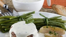 Tournedos sauce Saint Agur