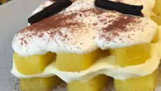 Tiramisu gourmand à l'ananas