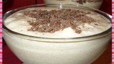 Mousse vanille