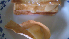 Mille-feuille au poires