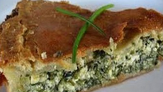Tourte aux épinards et à la Féta