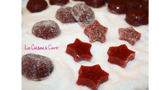 Pâte de coing parfumée à la fraise