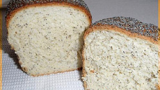 Pain aux graines de pavot classique