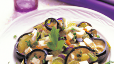 Salade d'aubergines classique