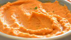 Purée de carottes au cumin et muscade