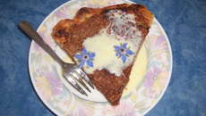 Tarte au sirop d'érable et noisettes