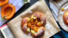 Koulibiac à l'abricot et aux pommes