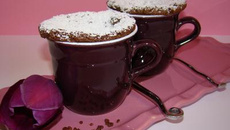 Mousse au chocolat et un soupçon de café.. cuite comme un gâteau