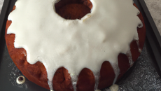 Gâteau fondant au vin blanc