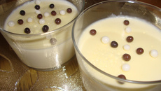 Panna cotta vanille