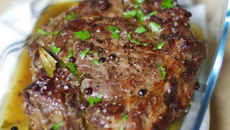 Côte de bœuf aux herbes