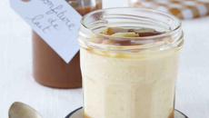 Riz au lait et confiture de lait maison