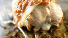 Râble de lapin braisé au cantal