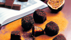 Truffes aux fruits de la passion