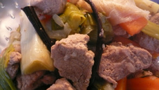 Blanquette de veau à la vanille maison