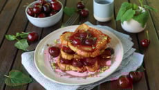 Brioche perdue aux cerises