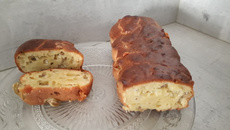 Cake fromage et olives