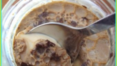 Yaourts aux daims chocolat