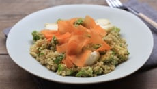 Salade de quinoa avocat & carottes