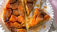 Tatin de poireaux aux quatre épices