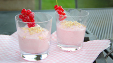 Mousse groseille