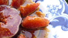 Tartelettes figues et mascarpone au miel de châtaigner sans cuisson