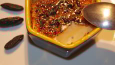 Crème brûlée à la fève tonka maison