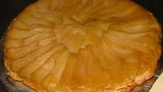 Tarte tatin de chayottes