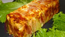 Cake de pommes de terre à la crème de camembert